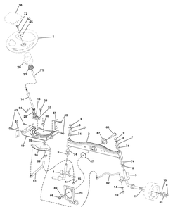 Part Location Diagram of 709002 Briggs and Stratton Washer, lock